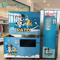 Unité de bain automatique pour animaux de compagnie avec application pour site domestique, pour le toilettage et le lavage des animaux