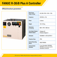 Robot FANUC R-2000iC/165F 165 kg 2655 mm 6 axes à charge lourde pour la manutention des matériaux, la soudure par points et l'automatisation