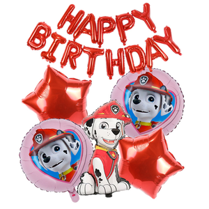 Set <span class=keywords><strong>de</strong></span> Globos <span class=keywords><strong>de</strong></span> Aluminio con Diseño <span class=keywords><strong>de</strong></span> Perrito <span class=keywords><strong>Patrulla</strong></span> y Feliz Cumpleaños para Decoración <span class=keywords><strong>de</strong></span> Fiestas Infantiles - Product Image 5