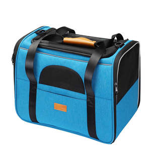एयरलाइन को मंजूरी दी गई वाहक हल्के ढंग से ढहने वाली यात्रा पिल्ले के लिए विमान वाहक बिल्ली कुत्ते वाहक बैग - Product Image 4