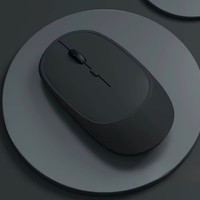 Mouse Gaming Dual Mode Mini Ultra-tipis Optik LED USB 2.4G Nirkabel untuk PC dan Laptop - Ready Stock