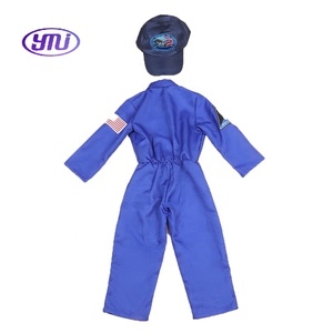 <span class=keywords><strong>Disfraz</strong></span> de astronauta para niños y niñas, conjunto de juego de rol, mono espacial con gorra, disfraces de Cosplay para - Product Image 3