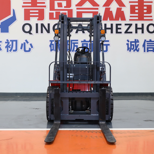 Harga Terbaik Pengiriman Cepat Forklift 3.5 Ton Side Shifter Ban Solid Tiang 3-Tingkat - Product Image 3