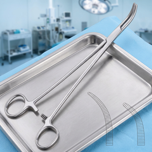 คีมหนีบห้าด้ามยี่ห้อ 6flowers รุ่น Maynihan Hemostatic Forceps ทำจากเหล็กกล้าไร้สนิม สำหรับการผ่าตัดทั่วไป ใช้ด้วยมือ ได้รับการรับรองมาตรฐาน CE ระดับ Class I - Product Image 3
