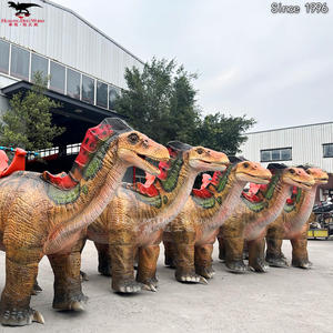 เครื่องเล่นไดโนเสาร์ไฟฟ้าสำหรับเด็กสกู๊ตเตอร์สัตว์ควบคุมระยะไกลสวนสาธารณะผจญภัยห้างสรรพสินค้าโรงละครสาธารณะ - Product Image 5