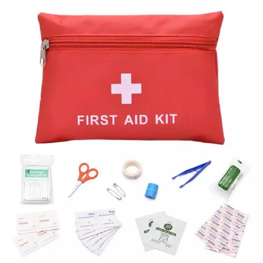 Firstime Custom 20*14cm Travel Survival First Aid Emergency Kit small Bag for Medical Sports Office Mini home First Aid Kit