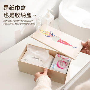 Caja de pañuelos con dibujos de Marilyn Monroe para niñas, caja de almacenamiento de papel creativa, impermeable, multiusos, diseño práctico, 60 unidades - Product Image 5