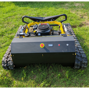 Điều khiển từ xa <span class=keywords><strong>Robot</strong></span> Máy cắt cỏ Xăng nông nghiệp Crawler với 900 mét chiều rộng cắt - Product Image 4