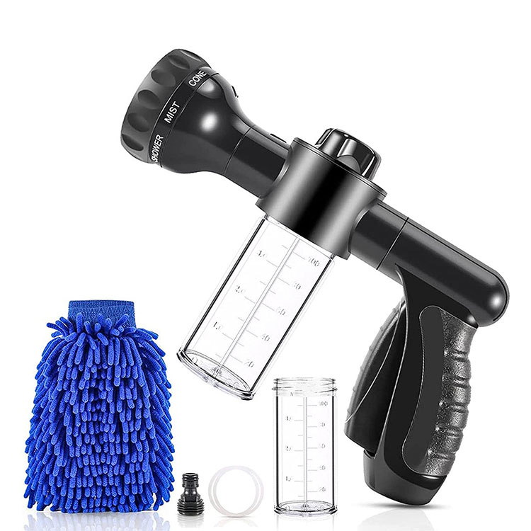 Лидер продаж, многофункциональный пистолет для мойки автомобиля с синелью, Аксессуары Для Мойки автомобиля