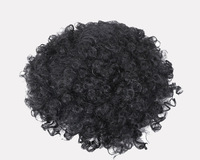 HB01 Chignons 100% Cheveux Humains, Style Queue de Cheval Afro Crépu Bouclé, Nouveau Modèle Populaire, Courte, Longue, Lisse, pour Femme, 6, 8, 10 pouces