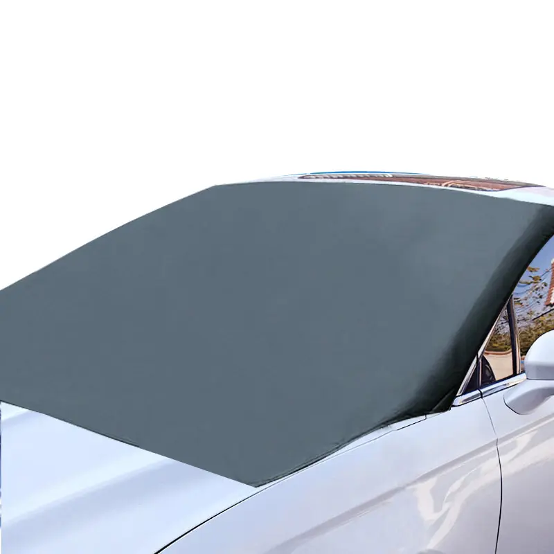 Car Black Block Shields Windshield Front Rear Winter Snow Ice Protector Car Windshield Cover for Ice and Snow