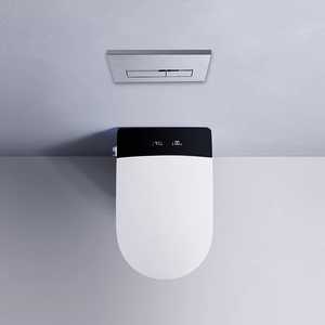 <span class=keywords><strong>WC</strong></span> intelligent suspendu mural Watermark avec capteur de pied et chasse d'eau automatique - Product Image 4
