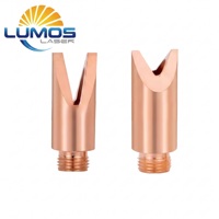 Buse de pistolet de soudage laser Hanwei de haute qualité, accessoires en cuivre pour machine de soudage industrielle, consommables pour torche portative