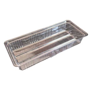 Emballage blister transparent pour gâteau roulé en PET, boîte blister transparente en plastique pour gâteau roulé, boîte d'emballage alimentaire blister en PET - Product Image 4