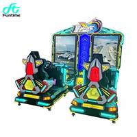 Nouveau simulateur de course interactif à deux joueurs pour borne d'arcade, construction en fer et acrylique, certifié CE, prise en charge de la langue anglaise