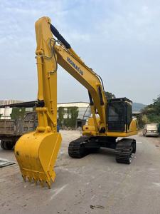 รถขุดตีนตะขาบขนาดกลาง Komatsu PC200 มือสองจากญี่ปุ่นแท้ น้ำหนัก 20 ตัน รถขุดไฮดรอลิก Komatsu PC200 สำหรับงานก่อสร้าง - Product Image 4