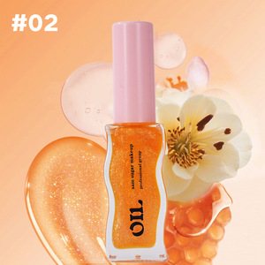 Nuevo encanto Cosméticos de belleza Fruta vegana Esencia de miel Aceite de labios Hidratante Luz Cuidado de labios Perla <span class=keywords><strong>transparente</strong></span> Brillo de labios a base de químicos - Product Image 3