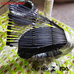 كيس شبكي بحبل من الفولاذ المقاوم للصدأ بقوة شد عالية ، كيس حماية من السقوط من الكشاف وضوء الكشاف - Product Image 6