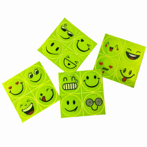 Promotional Reflective PVC Stickers for School Bags for Outdoor Usage