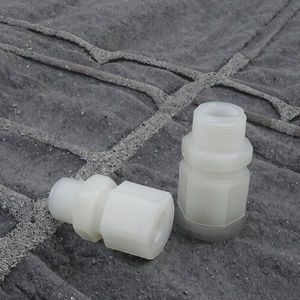 Трубопроводный адаптер PVDF, Прямая поставка с завода, Двойные наконечники, Компрессионные Мужские соединители, пластиковые соединители с штекером, прямые из Китая - Product Image 4