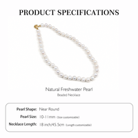 Set Perhiasan Mutiara, Kalung dan Gelang Mutiara Air Tawar Alami Bentuk Bulat, dengan Anting Mutiara Model Bread Pearl, Hadiah Stylish untuknya