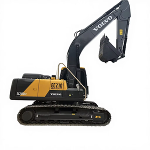 Excavadora de cadenas Volvo EC210DLC usada, excavadora Volvo 210 EC210b EC210 usada en venta, Corea ORIGINAL - Product Image 1