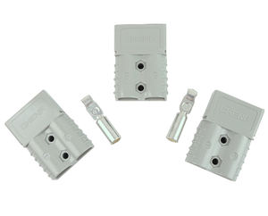 Fabricant vente directe automobile batterie au lithium puissance chariot élévateur connecteur Double pôle 40A 600V câble connecter borne prise - Product Image 4