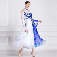 B-18417 Offre Spéciale Concurrence Salle De Bal Robe Personnalisé Américain De Haute Qualité Lisse Salle De Bal Concurrence Robe Pour Adultes