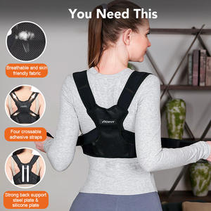 Attelle de clavicule de haute qualité, correcteur de posture réglable, ceinture de soutien dorsal - Product Image 4