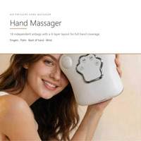 Masseur de relaxation pour les mains avec structure à doigts séparés, airbag, pétrissage, soulagement de la raideur des mains, chauffage