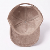 Casquette de baseball personnalisée en tissu peau de pêche, logo gothique brodé en 3D de qualité supérieure, structurée, 5 panneaux, style A-frame, snapback, vente en gros