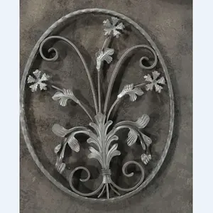 Scrolled cast iron Panel