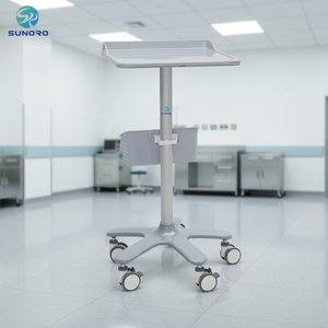 SET21医療モニターカート、モバイルワークステーションカート、救急トロリー、ラップトップカート、機器運搬車、人気商品、最安値 - Product Image 3