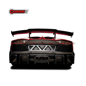 Kit de carrosserie style DC pour Lamborghini Aventador, pare-chocs arrière en fibre de verre, kit de pare-chocs arrière Tuning LP700 Upgrade - Product Image 3