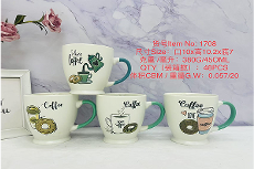 Tazza in Ceramica 450ml con Design Cartoon e Stampa Serigrafica per Uso Domestico - Product Image 3