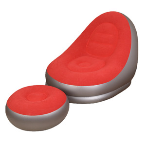 <b>Inflatable</b> Beanbag Chair 100x85x73cm With Footrest Comfortable Outdoor <b>Sofa</b> Bed For Adults And Children - Product Image 2