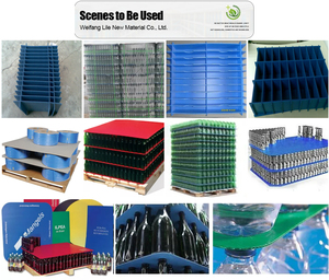 Black for <strong>Correx</strong> Plastic Layer Pad Pallet <strong>Sheet</strong> Corrugated PP Slip <strong>Sheets</strong> with Cutting Processing Service - Product Image 3