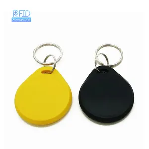Different Color Custom 125Khz/13.56Mhz Nfc Keychain Key Fob For Door Access Control