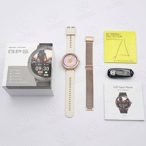 Biểu Tượng Tùy Chỉnh La Bàn GPS Thông Minh Đồng Hồ Dm76 Bt Cuộc Gọi 1.32Inch Amoled 50M Không Thấm Nước Tập Thể Dục Tracker Phụ Nữ Relojes Smartwatch - Product Image 2