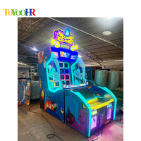 Machine de jeu d'arcade de loterie pour stand de fête foraine, jeu familial et ludique de lancer de balles et de défi de frapper le clown