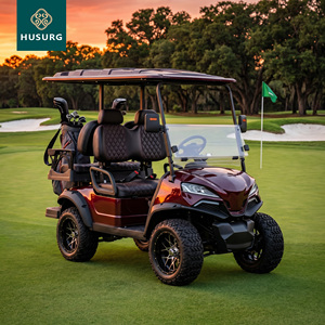 Carrito de Golf Eléctrico de 3-4 Plazas con Batería de Litio de 72V de Calidad Premium, Versión para Carretera, Suspensión Independiente, Asientos de Lujo, Nuevo - Product Image 1