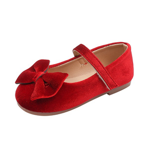 Nuove <span class=keywords><strong>Scarpe</strong></span> Basse da <span class=keywords><strong>Bambina</strong></span> Stile Principessa con Fiocco, Suola in Gomma, per <span class=keywords><strong>Danza</strong></span>, Primavera Autunno - Product Image 5