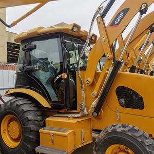 Chargeuse-pelleteuse sur roues Cat 420F d'occasion en excellent état, 7 tonnes, moteur, boîte de vitesses, pompe, faible nombre d'heures de fonctionnement, état parfait pour - Product Image 2