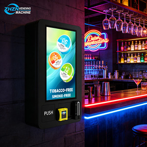 Máquina Expendedora Inteligente de Pared Pequeña con Pantalla Táctil de 32 Pulgadas, Pago con Tarjeta Estándar Europeo, Monitoreo Remoto para Tabaco, Cigarros y ZYN - Product Image 2
