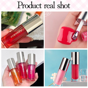 <span class=keywords><strong>Brillo</strong></span> <span class=keywords><strong>Labial</strong></span> Refrescante con Aplicador Grande de Aleación de Zinc, <span class=keywords><strong>Efecto</strong></span> Voluminizador Luminoso, Envase Unisex - Product Image 2