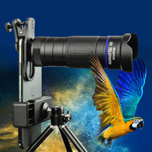 Téléobjectif optique cylindrique portable en ABS mat avec capuchon à pétales moleté pour la mise au point, clip pour téléphone, manuel, pour concerts et activités de plein air - Product Image 5