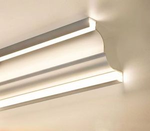 Nuovo Design di Illuminazione: Profilo LED in Alluminio a Doppia Faccia 70mm*95mm, Canalina LED per Soffitto - Product Image 5