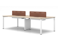 Table à manger 4 places pour usage commercial et domestique, bureau de réunion moderne, grande table de travail de bureau longue, mobilier de bureau durable