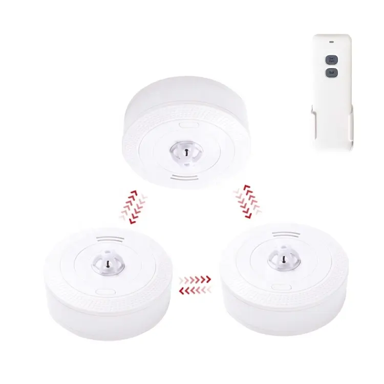 Interconexão Heat Detectors com 10 anos de bateria RF Wireless Fire Alarm Sensor com preço de fábrica