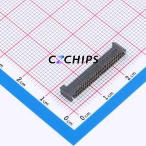SEM-125-02-03.0-H-D-WT Pin Socket SMD,P=0.8mm Connector 0.8mm 3.18mm Vertical Mount Double Row - Product Image 2